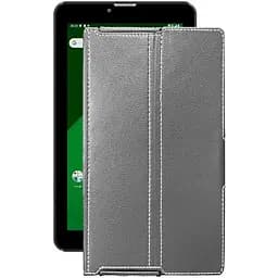 Чохол StatusCASE з екошкіри для планшету Navitel T505 Pro Сірий