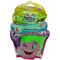 Вязкая масса Danko Toys Fluffy Slime FLS-02-01U 500 мл зеленая