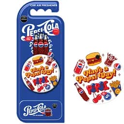 Ароматизатор в авто Aroma Car PEPSI Polymer Modern Nostalgia Fastfood (5904224115906)