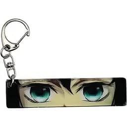 Брелок акриловый глаза с переливом Клинок рассекающий демонов Муичиро