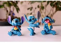 Іграшки фігурки Ліло та Стіч Lilo and Stitch набір 6 шт - мініатюра 5