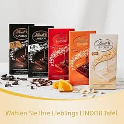 Шоколад білий Lindt Lindor 100 г - мініатюра 7