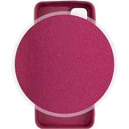 Чохол TPU GETMAN Liquid Silk Full Camera для Xiaomi Redmi Note 11 (Global) / Note 11S Бордовий / Marsala - мініатюра 2