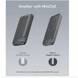 Зовнішній акумулятор Anker 621 Magnetic 5000mAh (A1610012) чорний - мініатюра 8