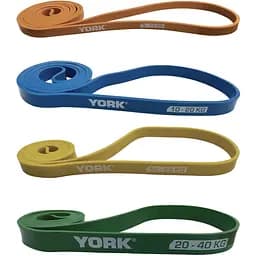Набір резинок для фітнесу York Fitness 4 шт (5 - 40кг) - мініатюра 7