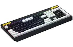 Клавіатура ігрова мембранна Hator HTK-400UA USB Icefall Black-White - мініатюра 2