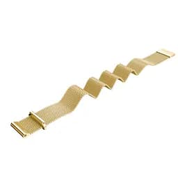 Міланський сітчастий ремінець для годинника Motorola Moto 360 2nd gen (46 мм) Gold - мініатюра 4