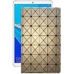 Чехол StatusCASE из экокожи для планшета Huawei MediaPad M6 8.4 Золотой ромб