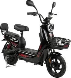 Электроскутер Двухместный Corso Conto (500W; 48V/20Ah) Черный