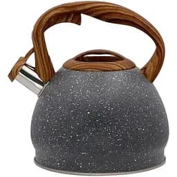 Чайник Zauberg зі свистком нержавіюча сталь сірий 3 л (ZB 16/3)