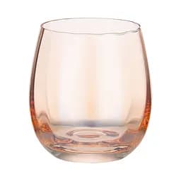 ARDESTO Набор стаканов низких Black Mars Amber 480мл, 2шт, стекло, золотистый