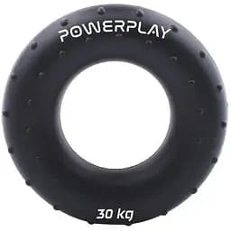 Еспандер кістьовий PowerPlay силіконовий PP-4338 Hand Grip Hard 30 кг Чорний (PP_4338_Black_30kg)