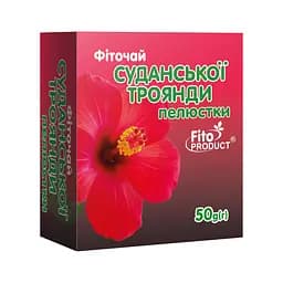 Фіточай "Суданської троянди" пелюстки, 50 г