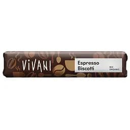 Шоколад молочний Vivani Espresso Biscotti органічний 40 г