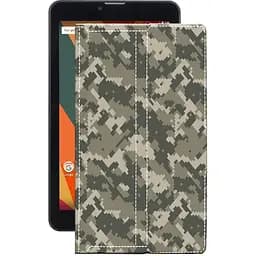 Чохол StatusCASE з екошкіри для планшету Bravis NB754 Хаки-зелений