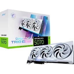 Видеокарта MSI GeForce RTX 5070 12G Gaming Trio OC White (G5070-12GTCW) EU [135649]