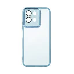 Защитный чехол для OPPO A6 4G/A6S 4G, Shade, синий, TPU+PC, матовый, защита всего корпуса, панель-накладка, противоударный, с большими бортами, амортизирует удары при падениях, ArmorStandart (ARM90325)
