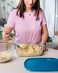Форма з кришкою Pyrex40х27х7 см kuh0015989 - мініатюра 4