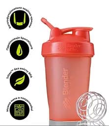 Шейкер спортивний BlenderBottle Classic Loop 20oz/590 мл Cyan (Loop 20 Cyan) - мініатюра 10