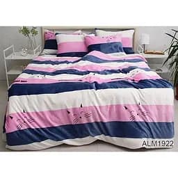 Комплект постільної білизни TAG Tekstil мікрофібра Євро 000267718 (ALM1922)