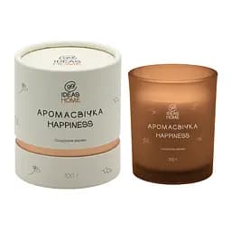 Аромасвічка 99IDEAS HAPPINESS - Сандалове дерево, 100 г