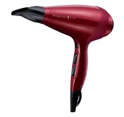 Фен Remington Silk, 2400 Вт, 3 режима, диффузор, ионизация, холодный обдув, красный