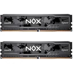 Модуль пам'яті для комп'ютера DDR5 32GB (2x16GB) 5600 MHz NOX Apacer (AH5U32G56C522MBAA-2)
