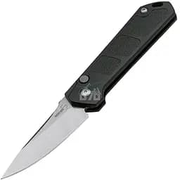 Ніж складаний Boker Kihon Auto Stonewash Чорний - мініатюра 3