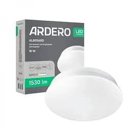 Свiтильник свiтлодiодний Ardero AL805ARD накладний 18W 5000K (80294) - мініатюра 2