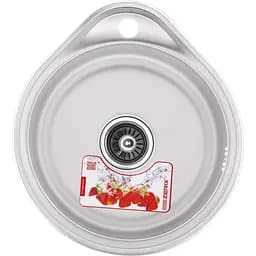 Кухонна мийка Zerix Z4843-08-180E Satin (ZX1598)