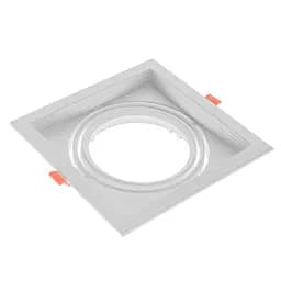 Світильник врізний поворотний Brille ML-020/1 AR111 WH 48-019