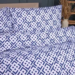 Наволочка Mirson Ranforce Elite Abstract Blue 50х70 см (2200013163817)