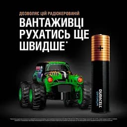 Лужні батарейки мізинчикові Duracell Optimum 1.5 V AAA LR6, 8 шт. (5000394158962) - мініатюра 6
