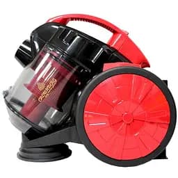 Пилосос Crownberg CB-0110 циклонний з турбо-щіткою 4 ступеня фільтрації 2400W червоно-чорний (CB-0110_1558)