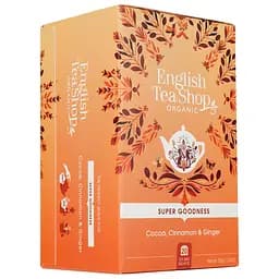 Суміш органічна English Tea Shop какао-кориця-імбир, 20 шт (818904) - мініатюра 2