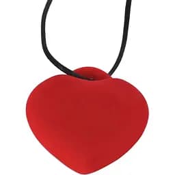 Вибратор для клитора FairyGasm PleasureStone 5.5 см красный