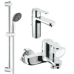 Набор смесителей 3 в 1 для ванной комнаты Grohe QuickFix Get M-Size UA202701MQ Хром