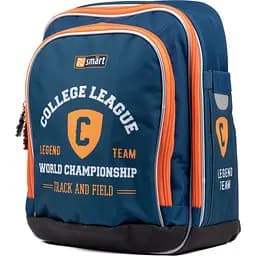 Рюкзак шкільний Smart H-55 College league, синій (558034)