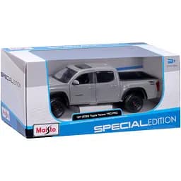 Ігрова автомодель Maisto 2023 Toyota Tacoma TRD TRO 1:24 (32910 grey) - мініатюра 7