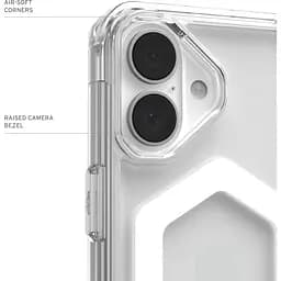 Оригинальный противоударный чехол UAG Plyo MagSafe для iPhone 16 Plus Прозрачный 114479114341 - мініатюра 11