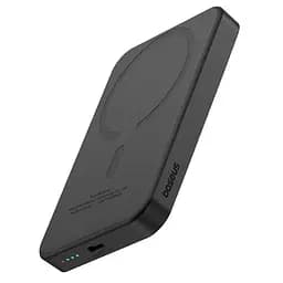 Зовнішній акумулятор MagSafe - бездротовий Baseus Power Bank 5000mAh 20W (PPCXM05) чорний - мініатюра 2