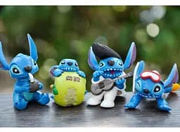 Набір фігурок Stitch Ліло та Стіч 8 шт - мініатюра 2