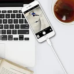 Кабель для заряджання Inkax iPhone iPad USB to Lightning для передачі та синхронізації - мініатюра 5