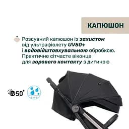 Прогулянкова коляска Chicco Dolomiti чорна (87163.94) - мініатюра 4