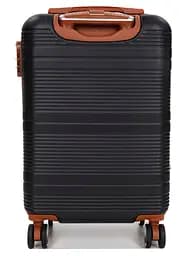 Валіза маленька S ABS-пластик Worldline Airtex 629 56×36×22см 38л Чорна - мініатюра 4