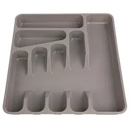 Лоток столовый Keeeper 40х37х4.5 см серый (0163.4)