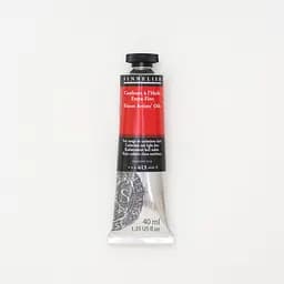 Олійна фарба Sennelier, 40 мл, професійна, S4, Кадмій червоний світлий відтінок (Cadmium red light hue)