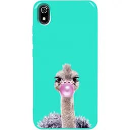 Чохол-накладка Toto Pure TPU 2 mm Print Case Xiaomi Redmi 7A #38 Ostrich Gum Mint