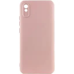 Чохол Ummi Lakshmi Silicone Cover Full Camera (AA) для Xiaomi Redmi 9A Рожевий / Pink Sand
