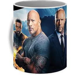 Кухоль GeekLand Форсаж The Fast and the Furious Хоббс та Шоу FF.02.005 330 мл білий - мініатюра 3